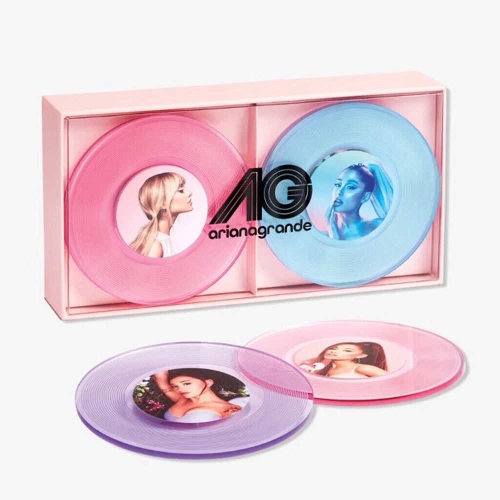 NIB Ariana Grande Fragrances Coasters SET OF 4